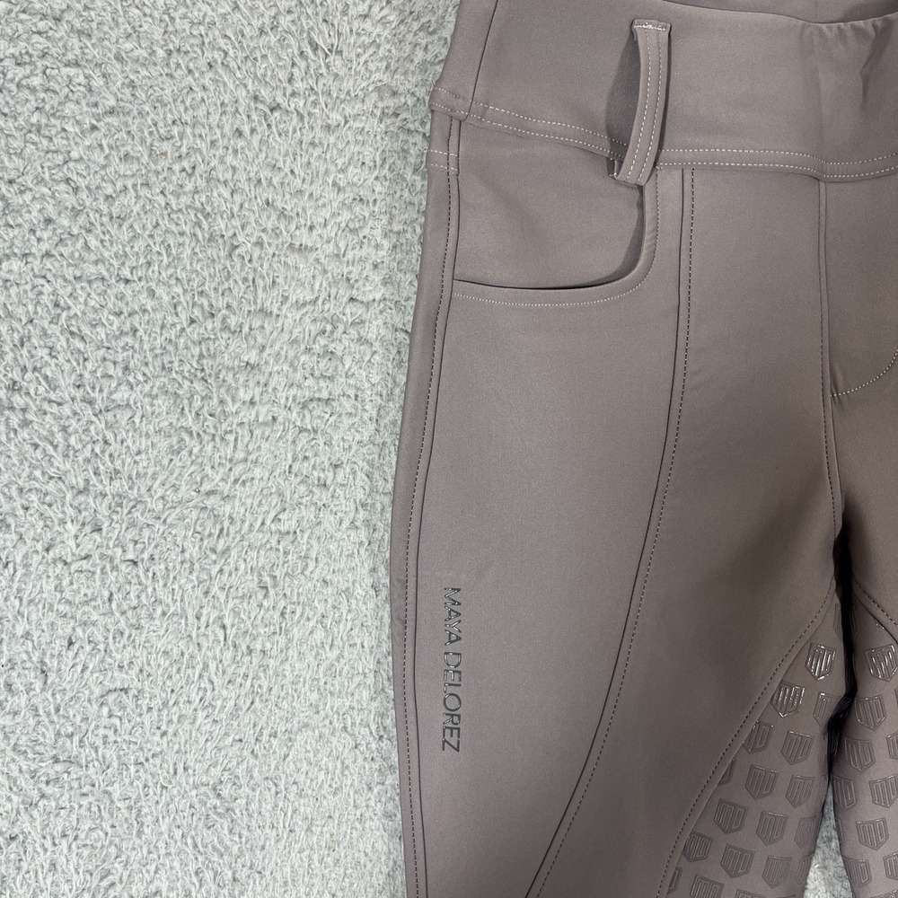 NWOT Maya Delorez Womens Sz S Mauve Beige Gretha Compression Breeches Never Worn - Picture 2 of 12